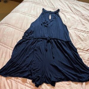 Maurices Navy Romper Shorts Plus Size 2X Women’s